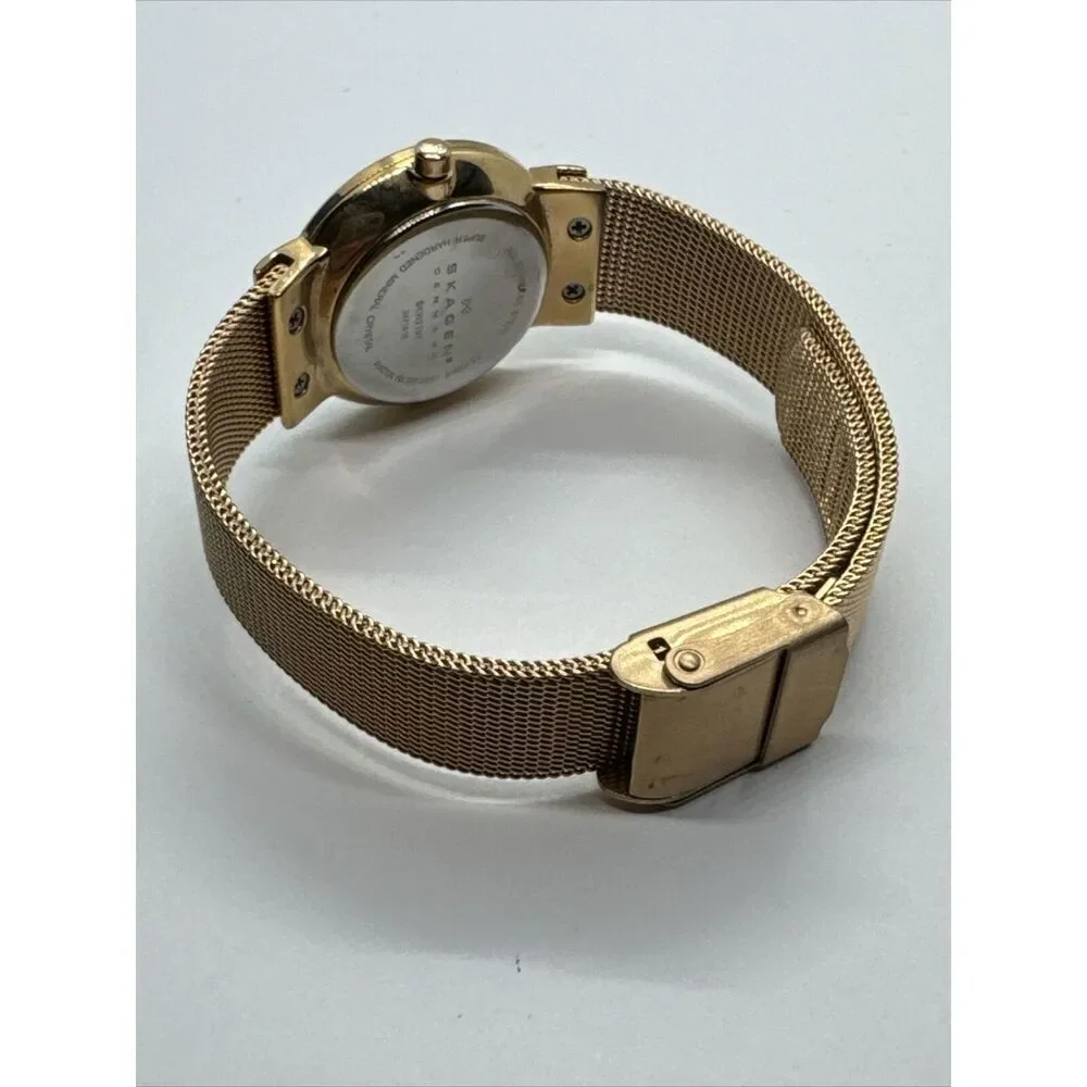 Skagen Ancher SKW2197 Women Stainless Steel Mesh Analog Dial Quartz Watch AEA012
